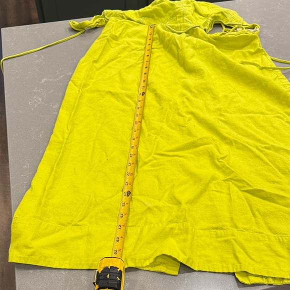 FARM Rio Sunny Yellow Halter Mini Dress - Picture 5 of 6